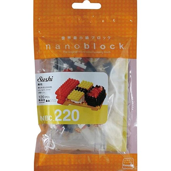 Nanoblock Foods - Sushi, Nanoblock Collection Series - Picture 2 of 2